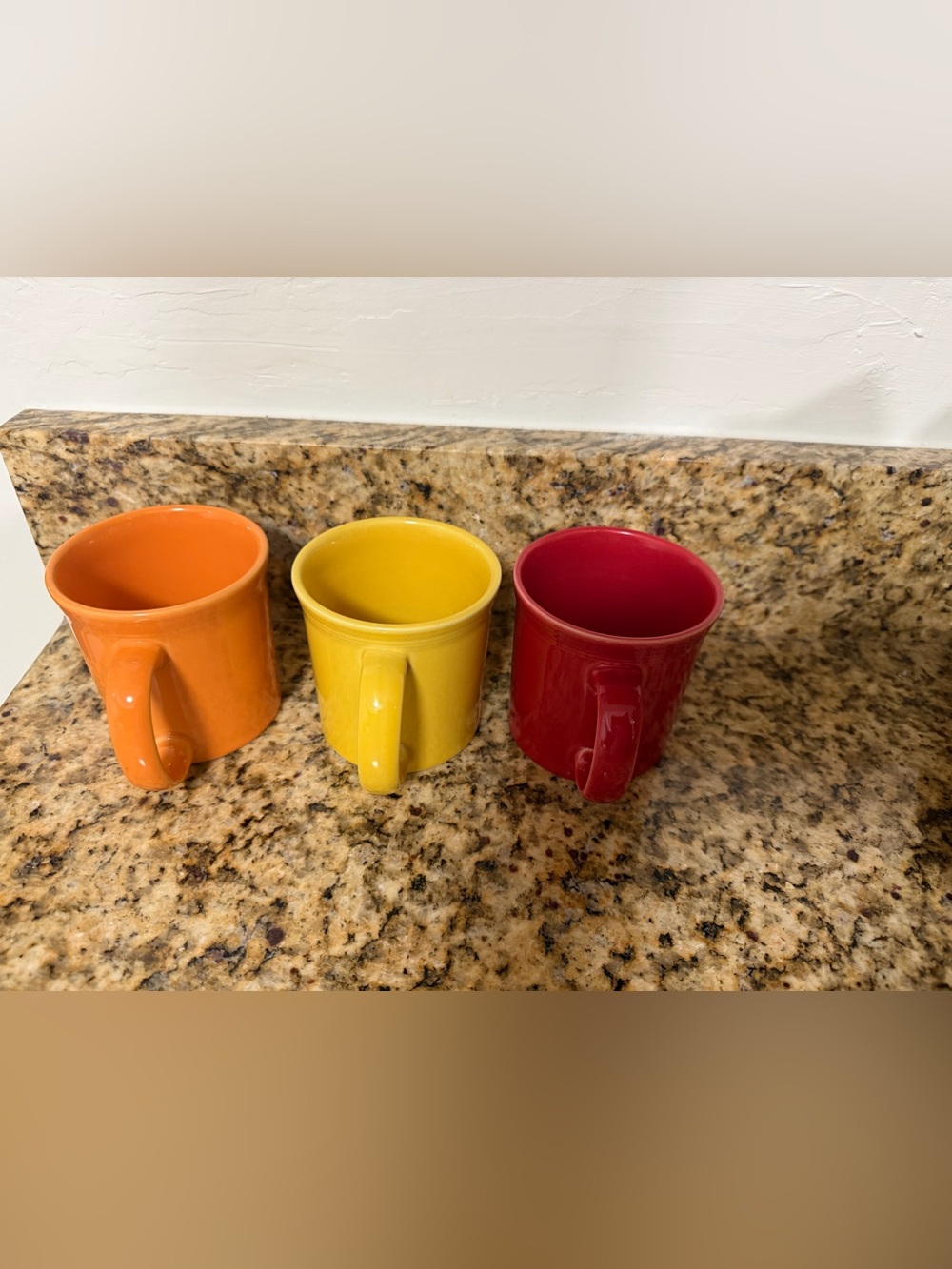 Fiesta fiestaware mugs - set of 3 - Picture 3 of 6